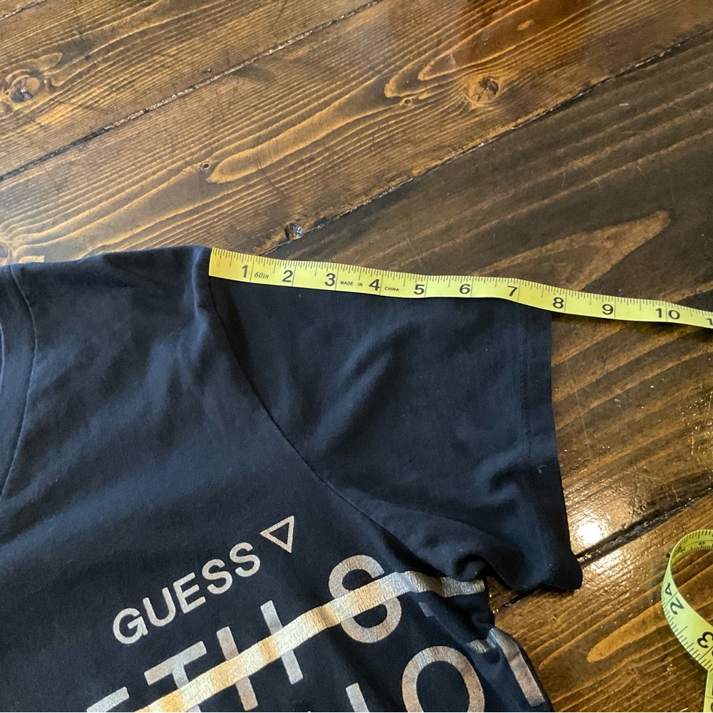 Guess Black Graphic T-Shirt - Picture 5 of 7